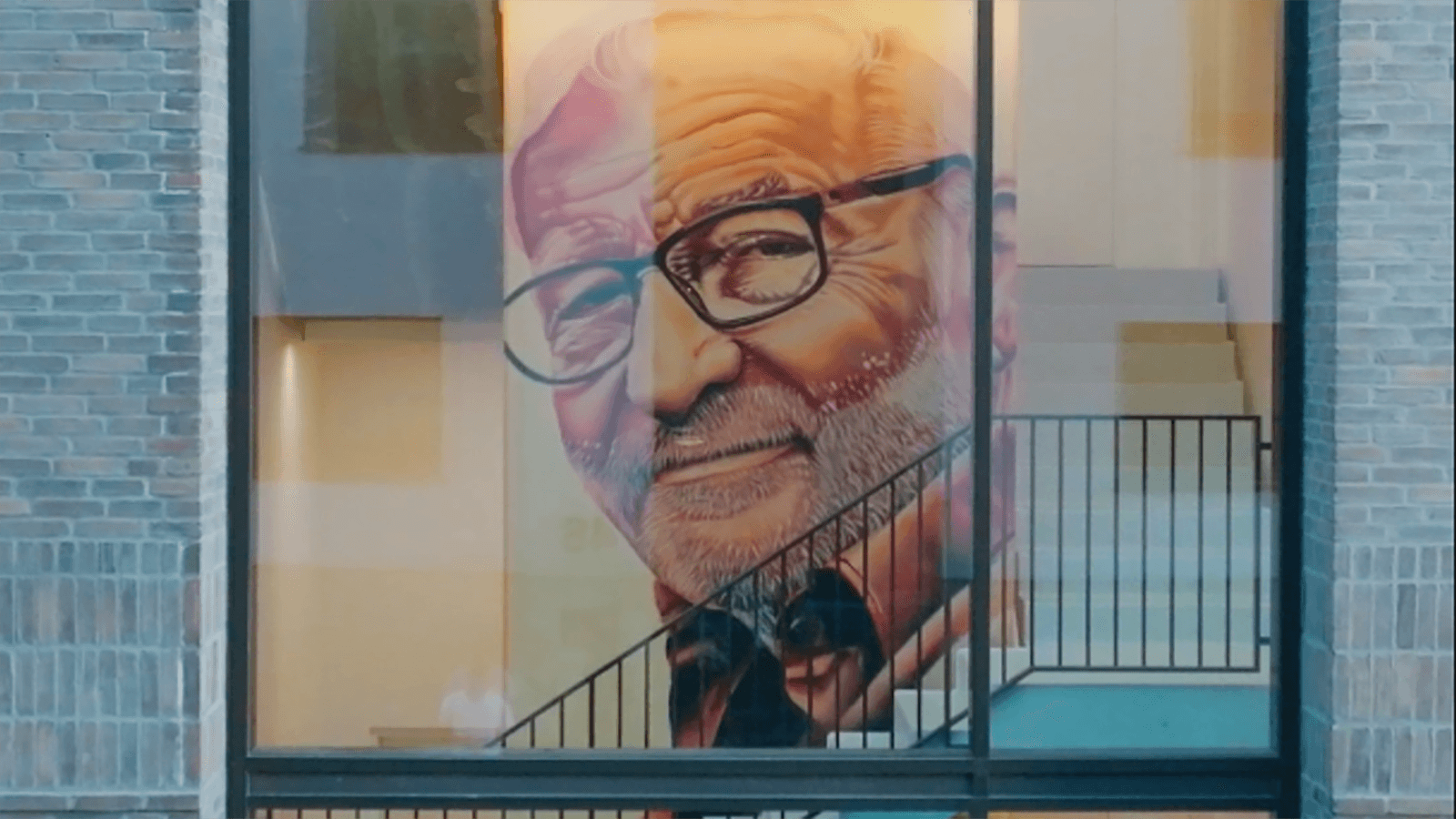 Burn on street art